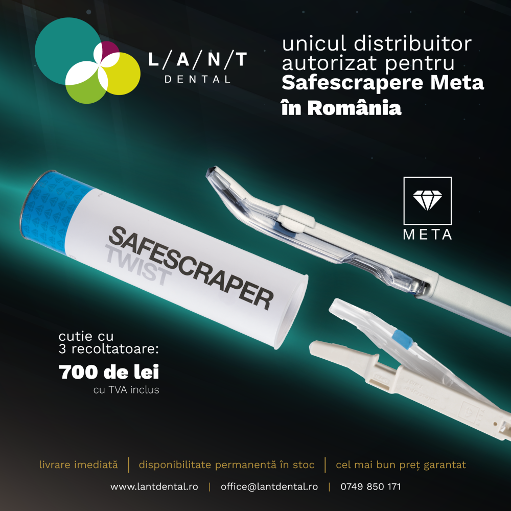 lant dental - unic distribuitor autorizat safescraper meta romania