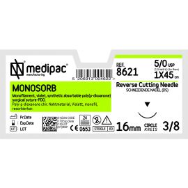 Fire de sutură monosorb - polidioxanonă, 24 fire/cutie