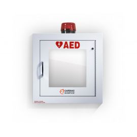 Cutie defibrilator extern automat montabilă pe perete