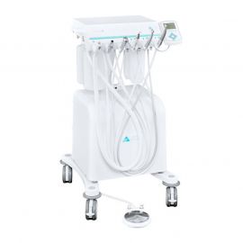 Combi-Cart Clinic - cart stomatologic mobil complet autonom, compresor integrat